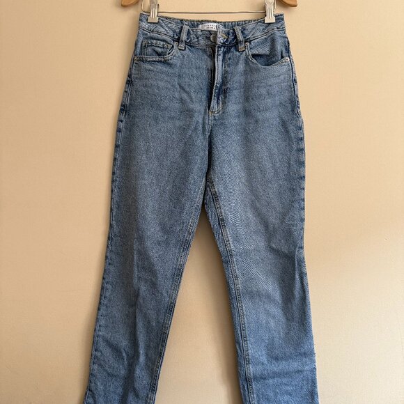 Dynamite Chiara Ultra High Rise Slim Straight Jean - Picture 2 of 3